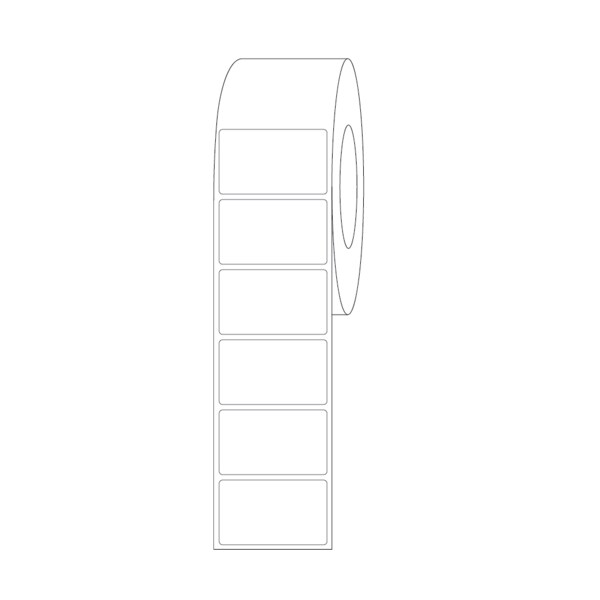 Label, Blank Direct Thermal 1-1/2" x 2-1/2"
